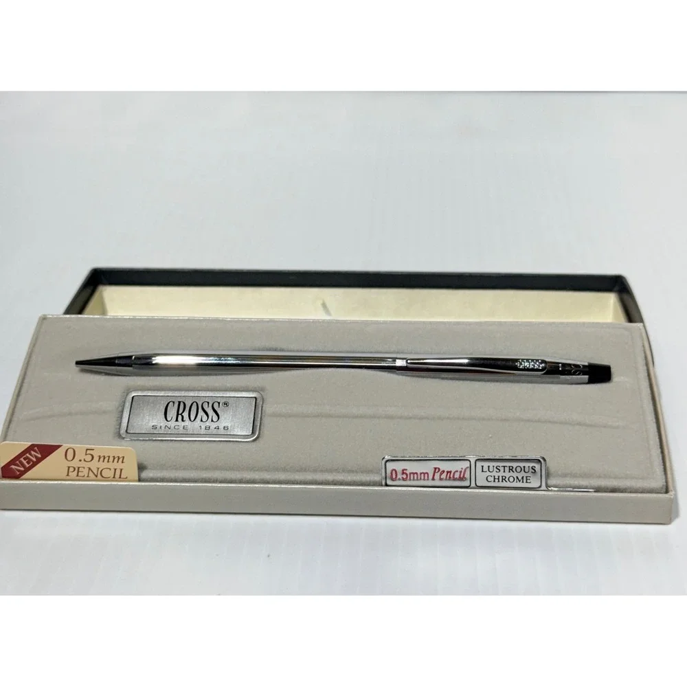 Cross Century Lustrous Chrome 0.5mm Mechanical Pencil 350305 with Box Vintage